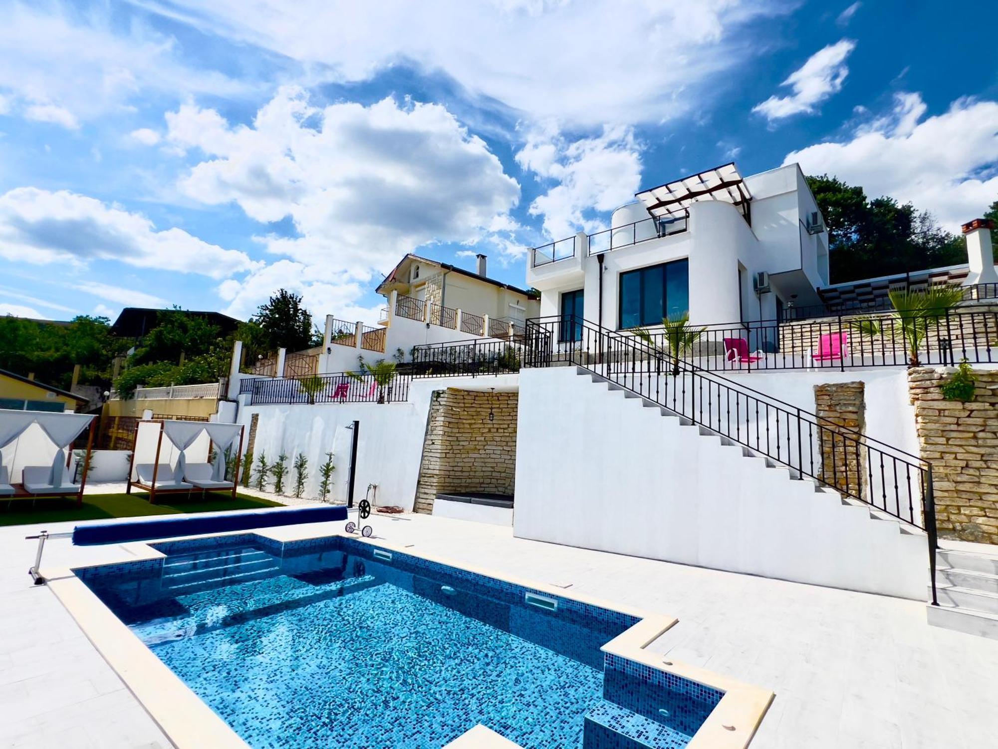 The White Pearl Boutique Villa Balchik Exterior foto