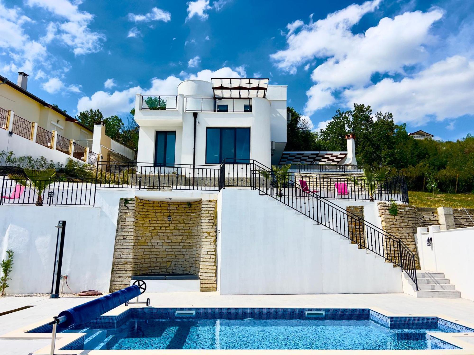 The White Pearl Boutique Villa Balchik Exterior foto